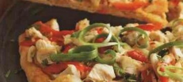 Пицца с куриным филе