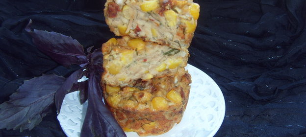 Закусочные кексы с тунцом