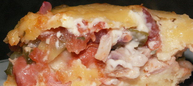 Пицца-пирог Макси-объём