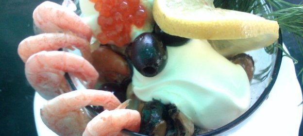 Салатик Супер (морепродукты)