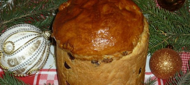 Итальянский рождественский кекс - Панеттоне