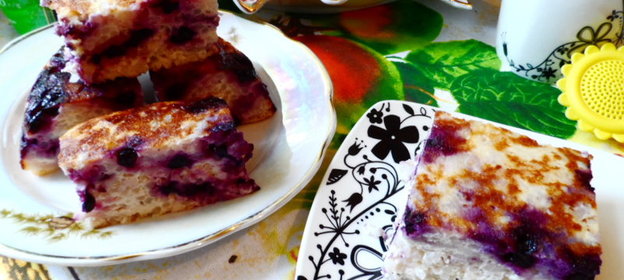 Творожно рисовая запеканка с яблоком и не только...(для маленьких и взрослых)