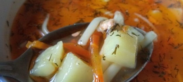 Осенний салат из морской капусты