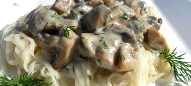 Грибной соус для спагетти