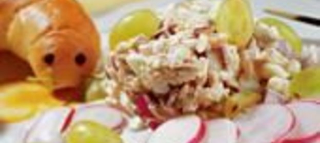 Салат из крабовых палочек с сельдереем