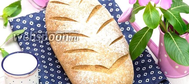 Деревенский ржаной хлеб на солоде