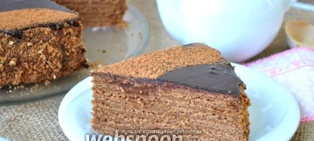 Торт «Шоколадные пески»