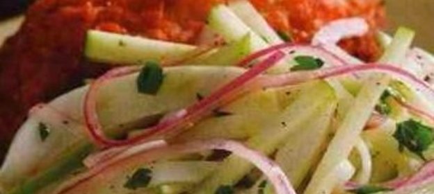 Яблочный салат с фенхелем