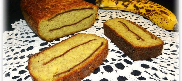 Кекс банановый с мякотью авокадо