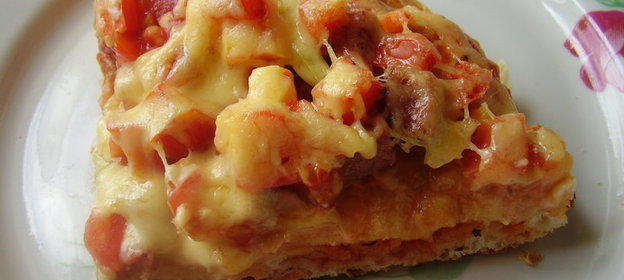 пицца из лаваша