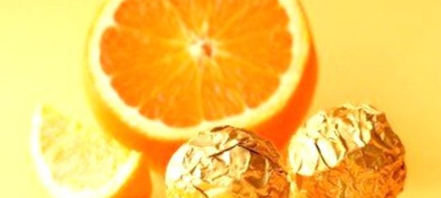 Апельсиновые конфеты с грецкими орехами