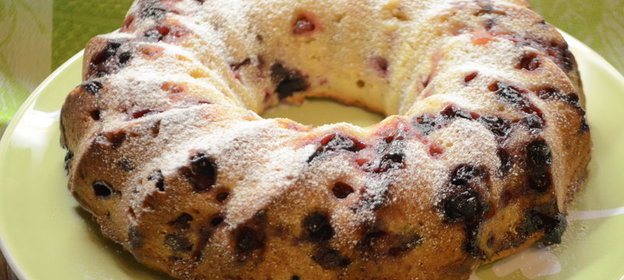 Творожный кекс со смородиной. Спасибо, Кристина (sigma002)