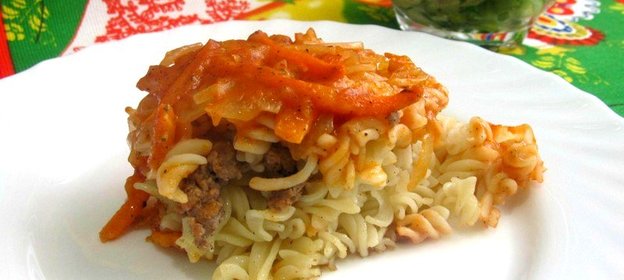 Макаронная запеканка из духовки