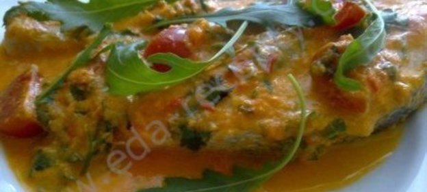 Семга рецепты приготовления с овощами в томатно-медовом соусе