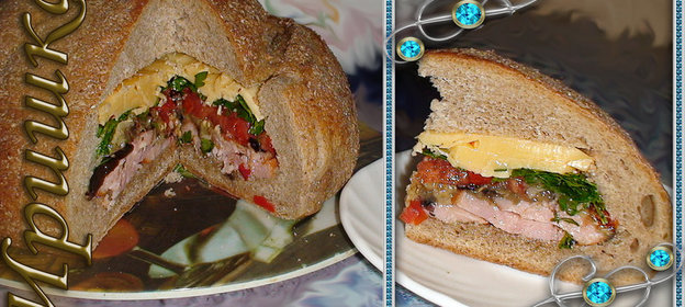 Хлеб с сюрпризом