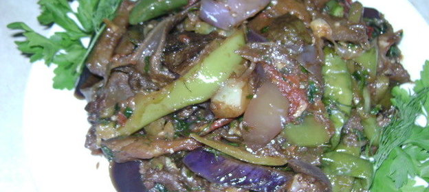 Баклажаны по корейски