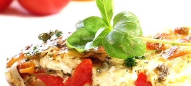 Пицца с фетой по‑гречески