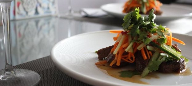 Легкий салат в азиатском стиле