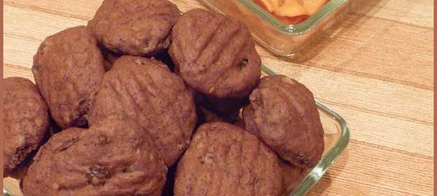 Печенье домашнее с ХУРМОЙ