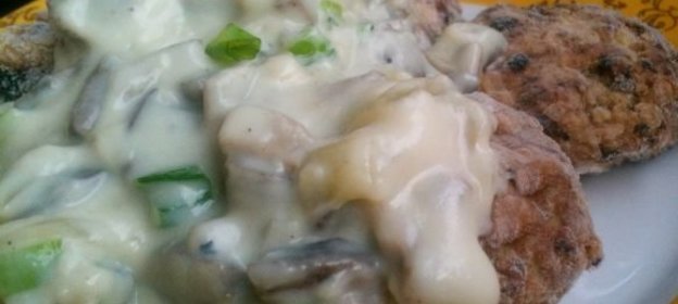Грибной белый соус
