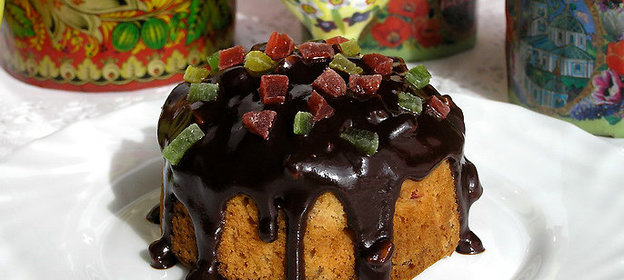 Пряный пасхальный кекс Фейерверк