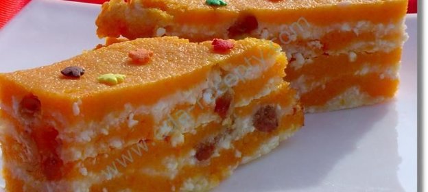 Творожная запеканка диетическая в духовке с тыквой