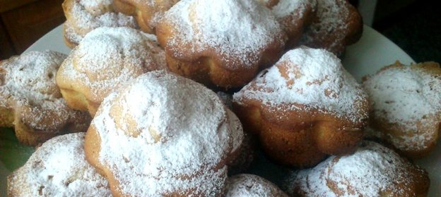 Нежные ванильные кексы