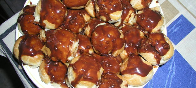 Кальмары жареные в сухарях