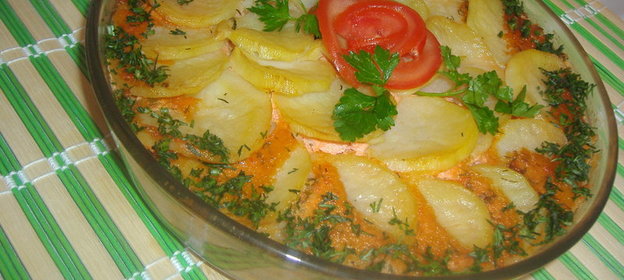Картофельная запеканка с мясом