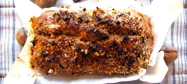 Бананово-ореховый кекс