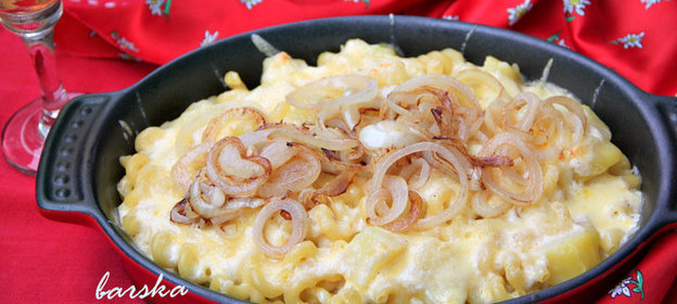 Älpermagronen - сытная запеканка по-швейцарски (дуэль)