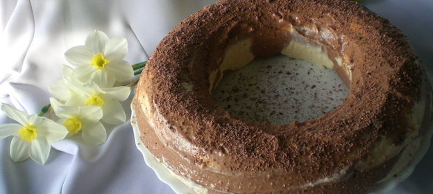 Творожно-шоколадная зебра