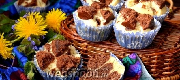 Кексы на пару