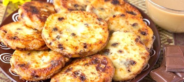 Сырники с шоколадом