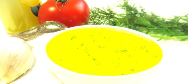 Чесночный соус с болгарским перцем