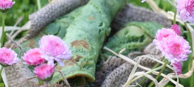 Щавелевые печенье-блинчики Трубочки