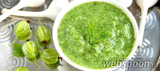 Соус из крыжовника