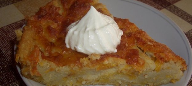 Кукурузно-тыквенная запеканка с сыром