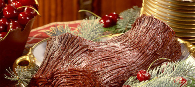 Французское рождественское полено