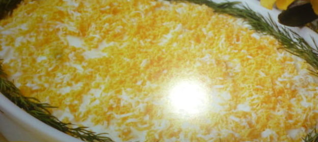 Морской язык, жаренный на шпажках