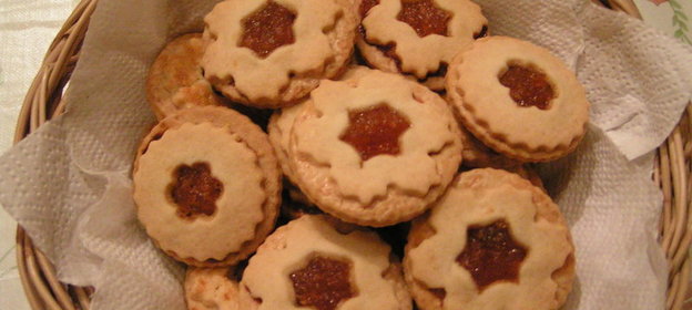 Печенье с яблочным повидлом К чаю