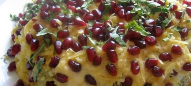 Салат «Капли страсти»