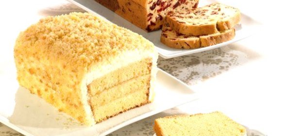 Кекс с лимонной цедрой