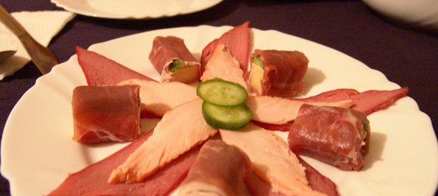 салат с сухариками