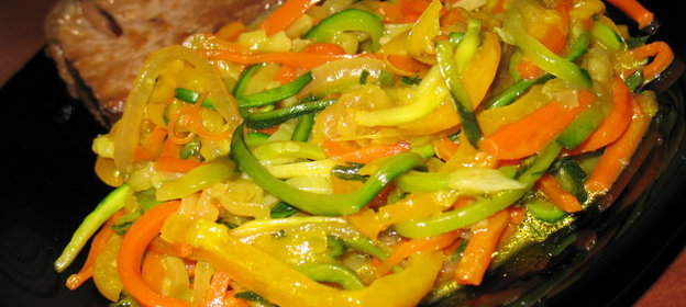 Спагетти из овощей