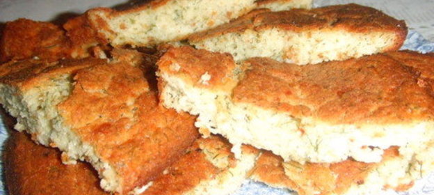 СЫРНЫЙ КЕКС С УКРОПОМ