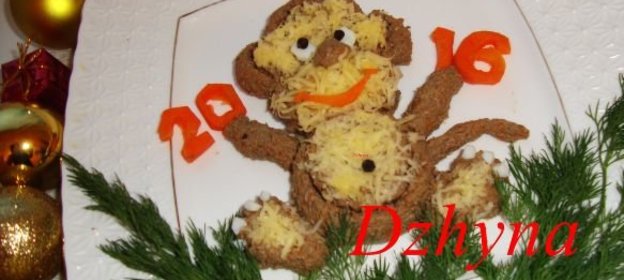 Морская рыба с тертым сыром