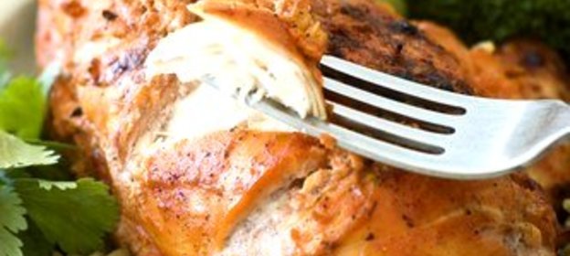 Куриные грудки в специях на гриле