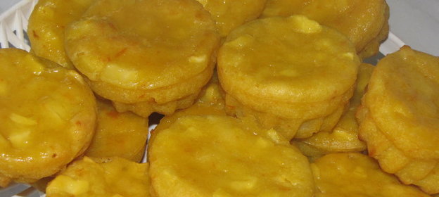 Кексики яблочно-апельсиновые