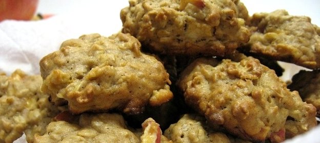 Овсяное печенье с яблоками